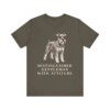 Miniature Schnauzer Humor Shirt, Vintage Dog Sketch Tee, Dog Humor Gift