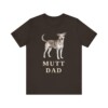 Mutt Dad Shirt, Vintage Dog Sketch Tee, Dog Dad Gift