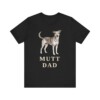 Mutt Dad Shirt, Vintage Dog Sketch Tee, Dog Dad Gift