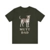 Mutt Dad Shirt, Vintage Dog Sketch Tee, Dog Dad Gift