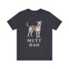 Mutt Dad Shirt, Vintage Dog Sketch Tee, Dog Dad Gift