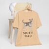 Mutt Dad Shirt, Vintage Dog Sketch Tee, Dog Dad Gift