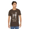 Mutt Dad Shirt, Vintage Dog Sketch Tee, Dog Dad Gift