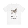 Mutt Mom Shirt, Vintage Dog Sketch Tee, Dog Mom Gift