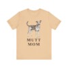 Mutt Mom Shirt, Vintage Dog Sketch Tee, Dog Mom Gift