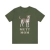 Mutt Mom Shirt, Vintage Dog Sketch Tee, Dog Mom Gift
