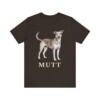 Mutt Lover Shirt, Vintage Dog Sketch Tee, Dog Lover Gift