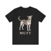 Mutt Lover Shirt, Vintage Dog Sketch Tee, Dog Lover Gift