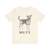 Mutt Lover Shirt, Vintage Dog Sketch Tee, Dog Lover Gift