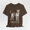 Mutt Lover Shirt, Vintage Dog Sketch Tee, Dog Lover Gift