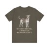 Mutt Humor Shirt, Vintage Dog Sketch Tee, Dog Humor Gift