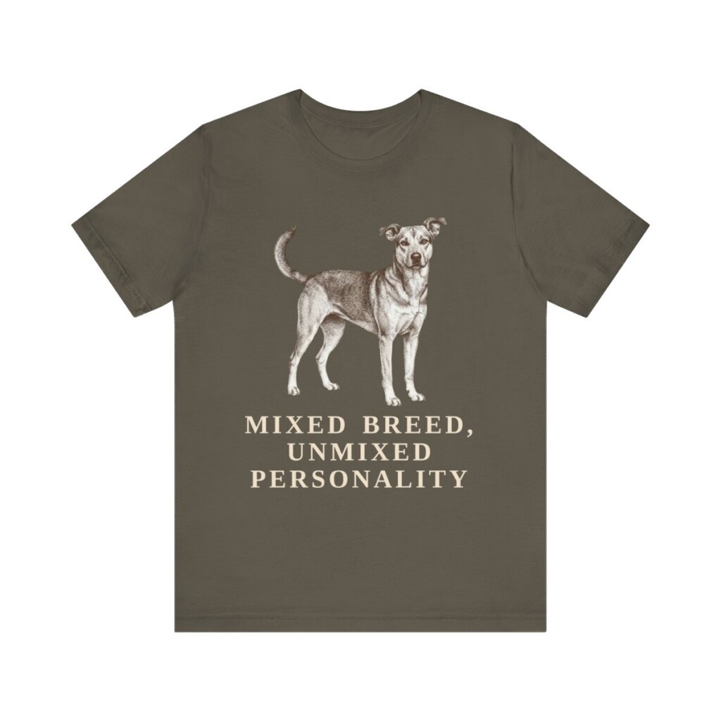 Mutt Humor Shirt, Vintage Dog Sketch Tee, Dog Humor Gift