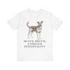 Mutt Humor Shirt, Vintage Dog Sketch Tee, Dog Humor Gift