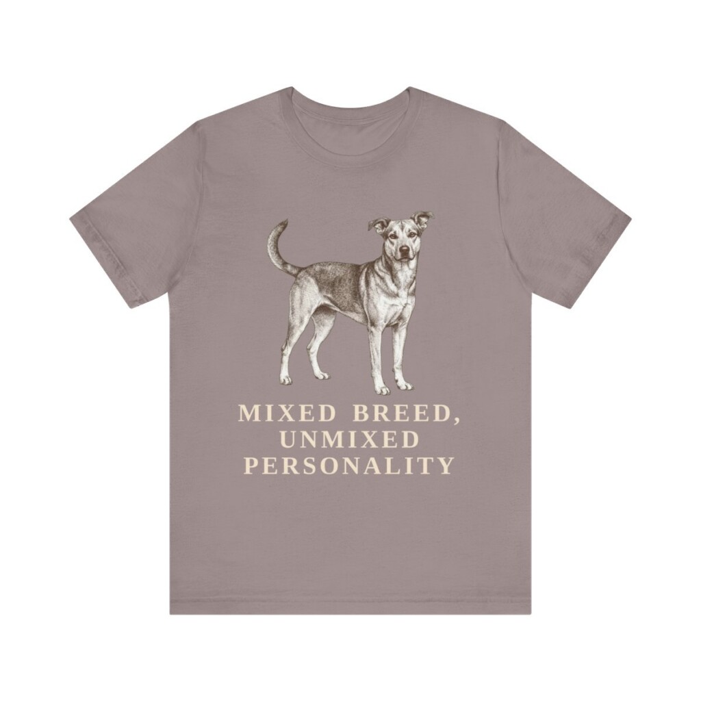 Mutt Humor Shirt, Vintage Dog Sketch Tee, Dog Humor Gift