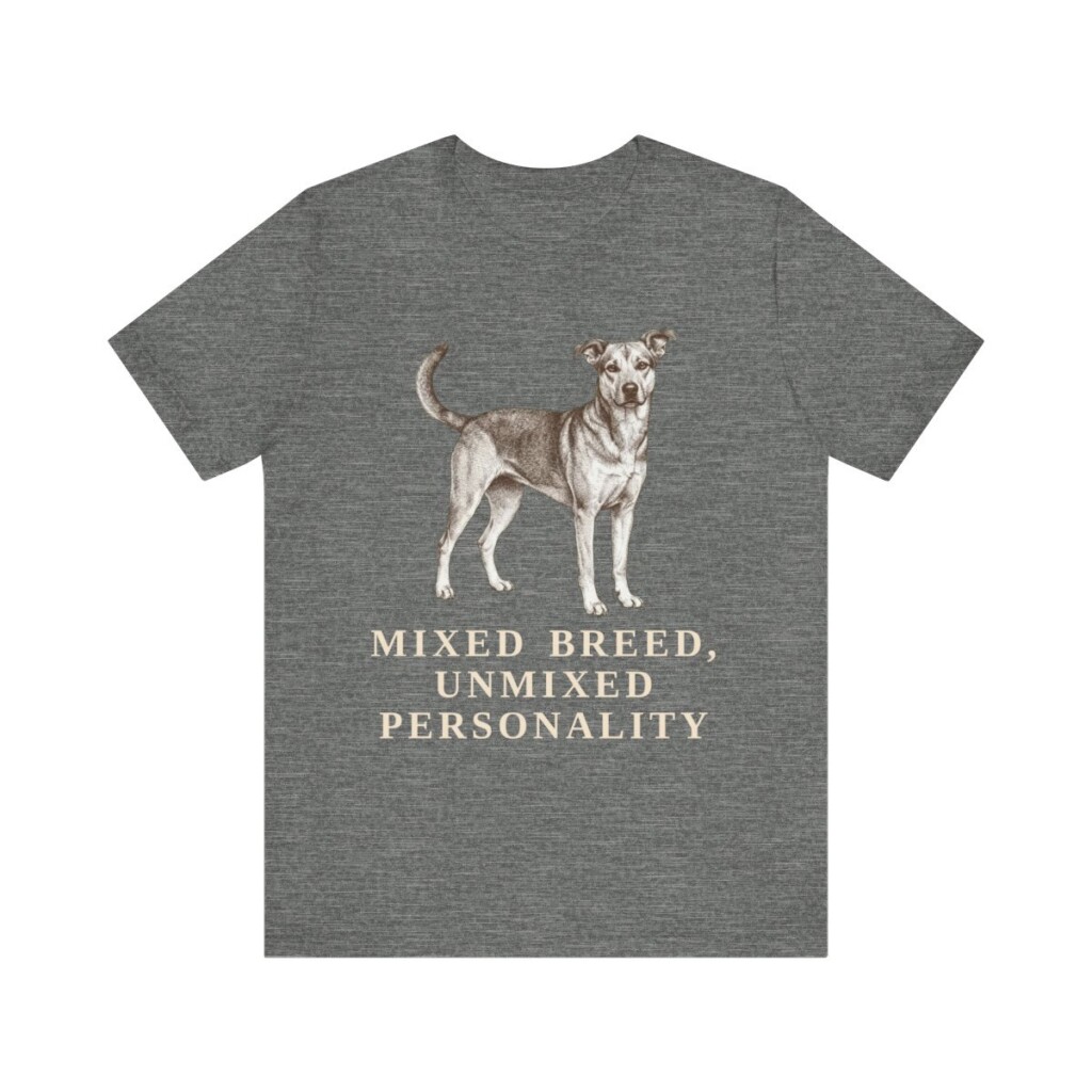 Mutt Humor Shirt, Vintage Dog Sketch Tee, Dog Humor Gift