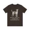 Mutt Humor Shirt, Vintage Dog Sketch Tee, Dog Humor Gift