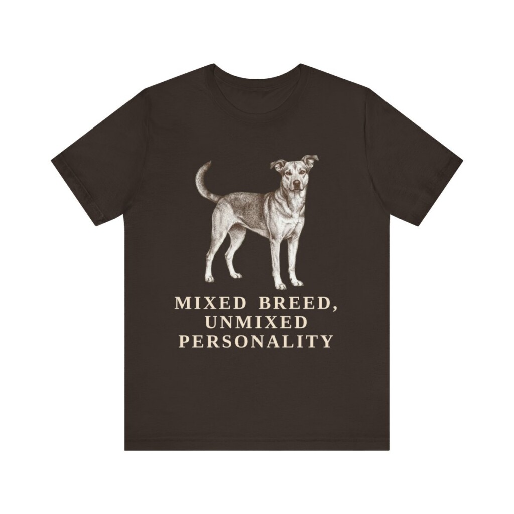 Mutt Humor Shirt, Vintage Dog Sketch Tee, Dog Humor Gift