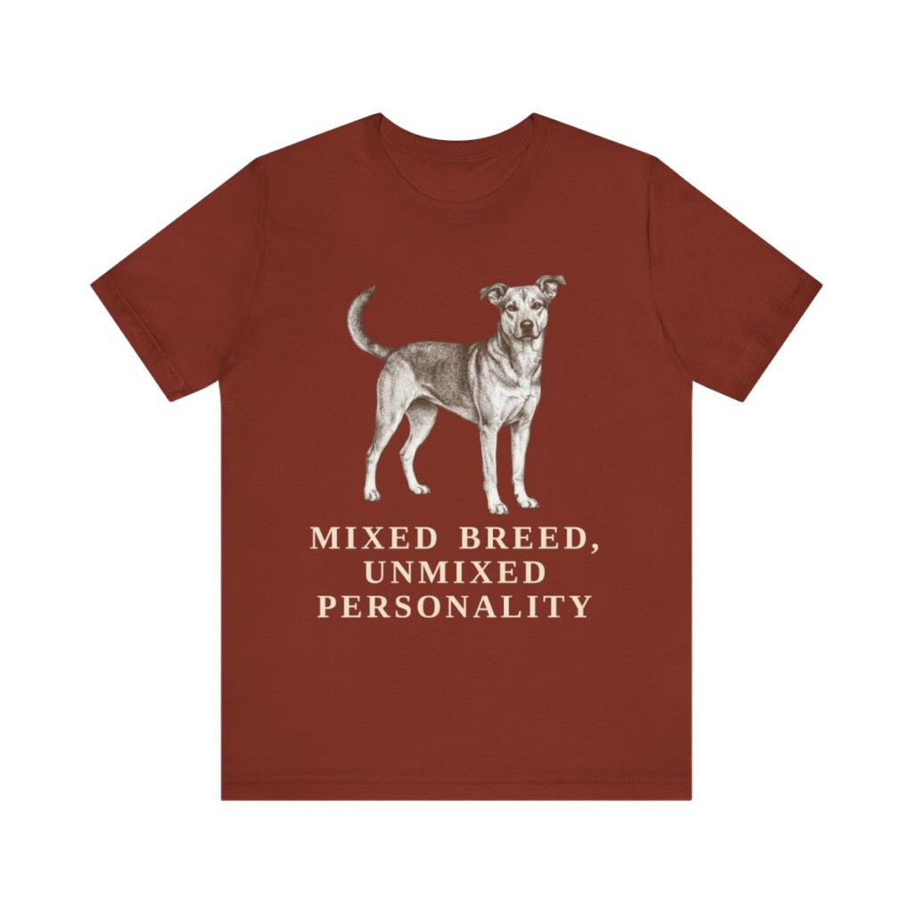 Mutt Humor Shirt, Vintage Dog Sketch Tee, Dog Humor Gift