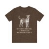 Mutt Humor Shirt, Vintage Dog Sketch Tee, Dog Humor Gift