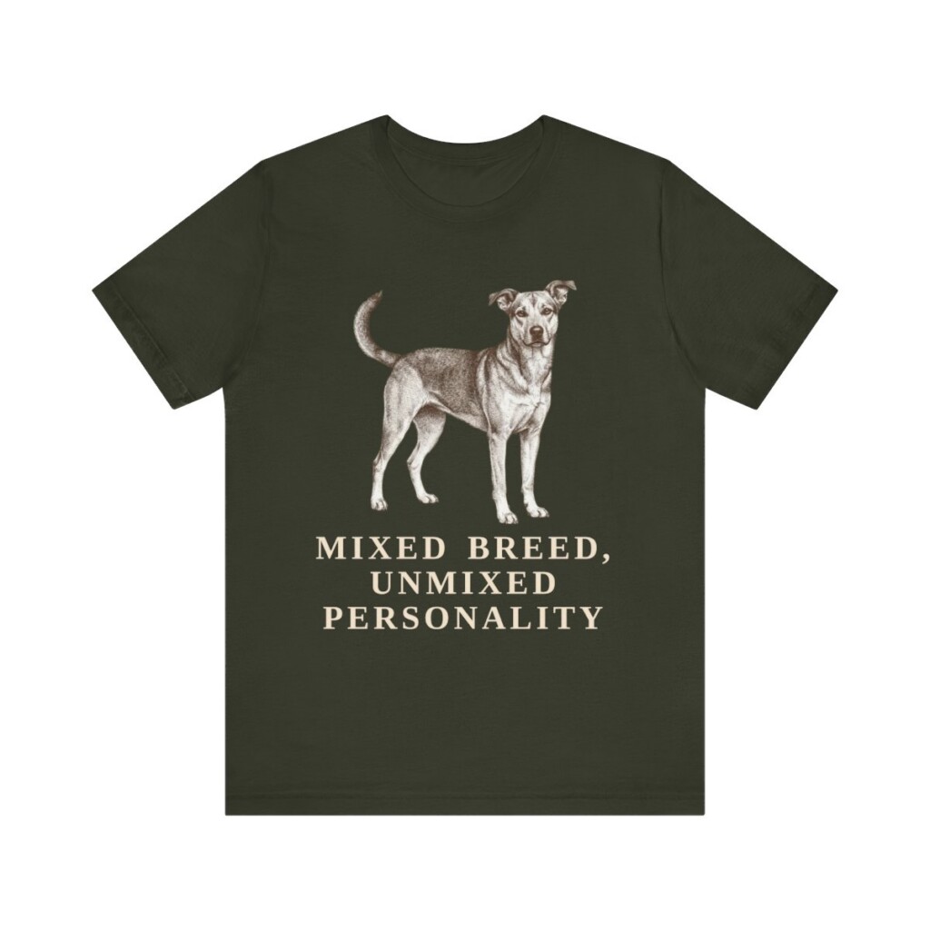 Mutt Humor Shirt, Vintage Dog Sketch Tee, Dog Humor Gift