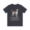 Mutt Humor Shirt, Vintage Dog Sketch Tee, Dog Humor Gift
