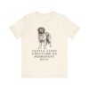 Newfoundland Dog Humor Shirt, Vintage Dog Sketch Tee, Dog Humor Gift