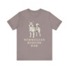 Norwegian Buhund Dad Shirt, Vintage Dog Sketch Tee, Dog Dad Gift
