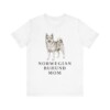 Norwegian Buhund Mom Shirt, Vintage Dog Sketch Tee, Dog Mom Gift
