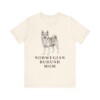 Norwegian Buhund Mom Shirt, Vintage Dog Sketch Tee, Dog Mom Gift