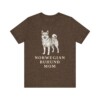 Norwegian Buhund Mom Shirt, Vintage Dog Sketch Tee, Dog Mom Gift