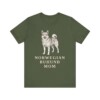 Norwegian Buhund Mom Shirt, Vintage Dog Sketch Tee, Dog Mom Gift