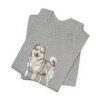Norwegian Buhund Mom Shirt, Vintage Dog Sketch Tee, Dog Mom Gift
