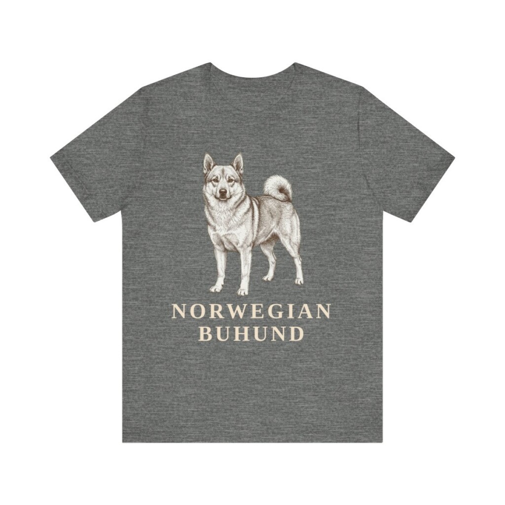 Norwegian Buhund Lover Shirt, Vintage Dog Sketch Tee, Dog Lover Gift Norwegian Buhund Lover Shirt, Vintage Dog Sketch Tee, Dog Lover Gift