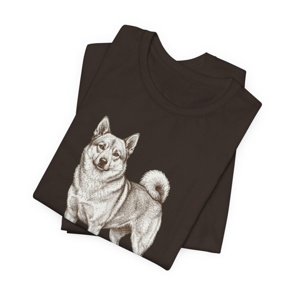 Norwegian Buhund Lover Shirt, Vintage Dog Sketch Tee, Dog Lover Gift Norwegian Buhund Lover Shirt, Vintage Dog Sketch Tee, Dog Lover Gift