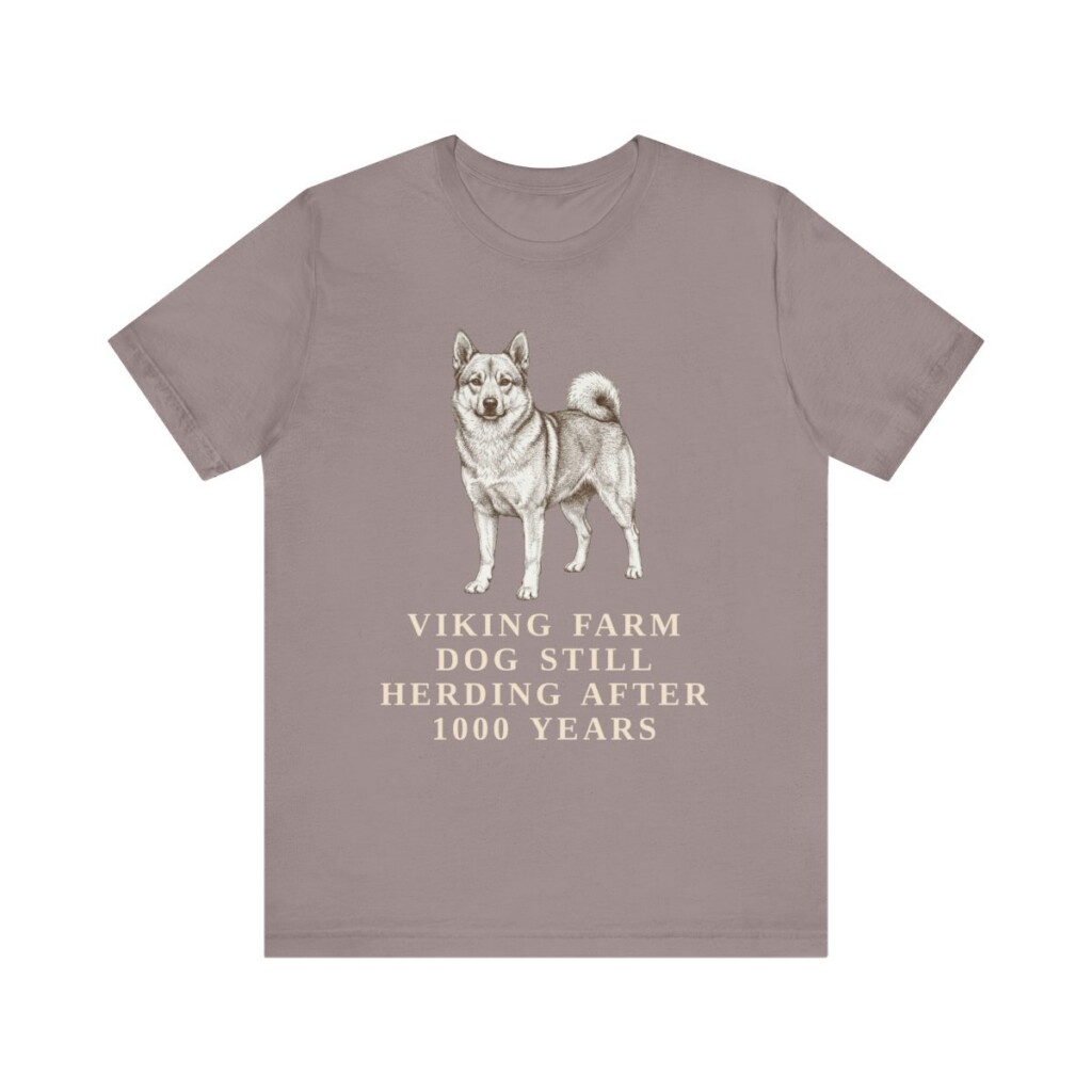 Norwegian Buhund Humor Shirt, Vintage Dog Sketch Tee, Dog Humor Gift