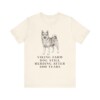 Norwegian Buhund Humor Shirt, Vintage Dog Sketch Tee, Dog Humor Gift