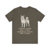 Norwegian Buhund Humor Shirt, Vintage Dog Sketch Tee, Dog Humor Gift