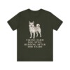 Norwegian Buhund Humor Shirt, Vintage Dog Sketch Tee, Dog Humor Gift