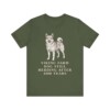 Norwegian Buhund Humor Shirt, Vintage Dog Sketch Tee, Dog Humor Gift