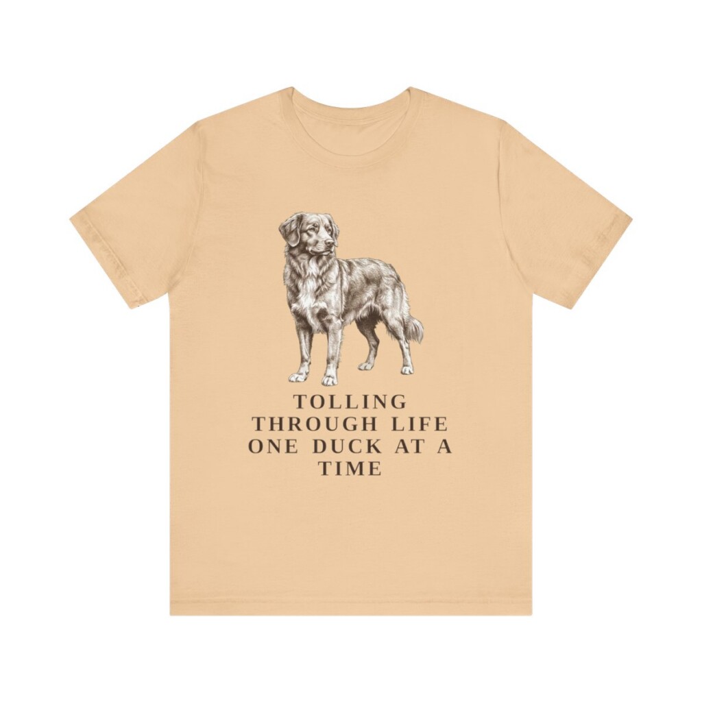 Nova Scotia Duck Tolling Retriever Humor Shirt, Vintage Dog Sketch Tee, Dog Humor Gift