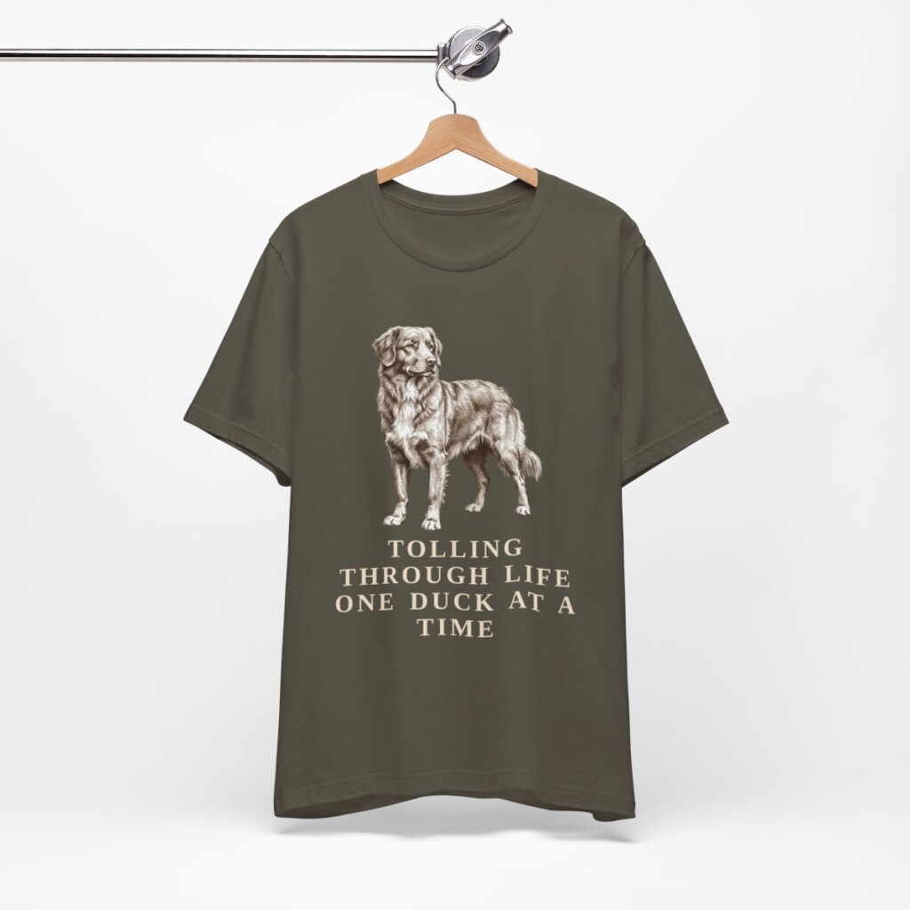 Nova Scotia Duck Tolling Retriever Humor Shirt, Vintage Dog Sketch Tee, Dog Humor Gift