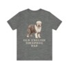 Old English Sheepdog Dad Shirt, Vintage Dog Sketch Tee, Dog Dad Gift Old English Sheepdog Dad Shirt, Vintage Dog Sketch Tee, Dog Dad Gift