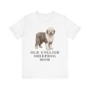 Old English Sheepdog Mom Shirt, Vintage Dog Sketch Tee, Dog Mom Gift