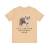 Old English Sheepdog Mom Shirt, Vintage Dog Sketch Tee, Dog Mom Gift