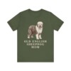 Old English Sheepdog Mom Shirt, Vintage Dog Sketch Tee, Dog Mom Gift