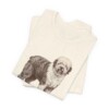 Old English Sheepdog Mom Shirt, Vintage Dog Sketch Tee, Dog Mom Gift