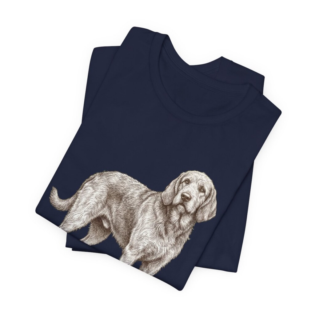 Otterhound Mom Shirt, Vintage Dog Sketch Tee, Dog Mom Gift