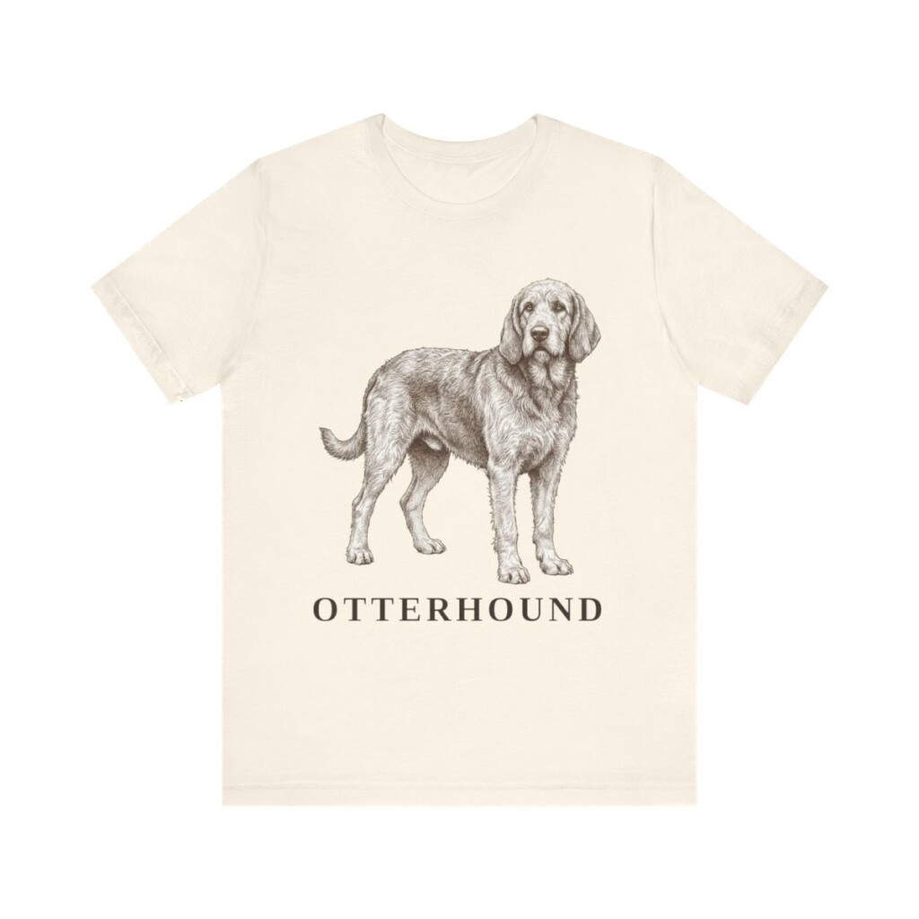 Otterhound Lover Shirt, Vintage Dog Sketch Tee, Dog Lover Gift Otterhound Lover Shirt, Vintage Dog Sketch Tee, Dog Lover Gift