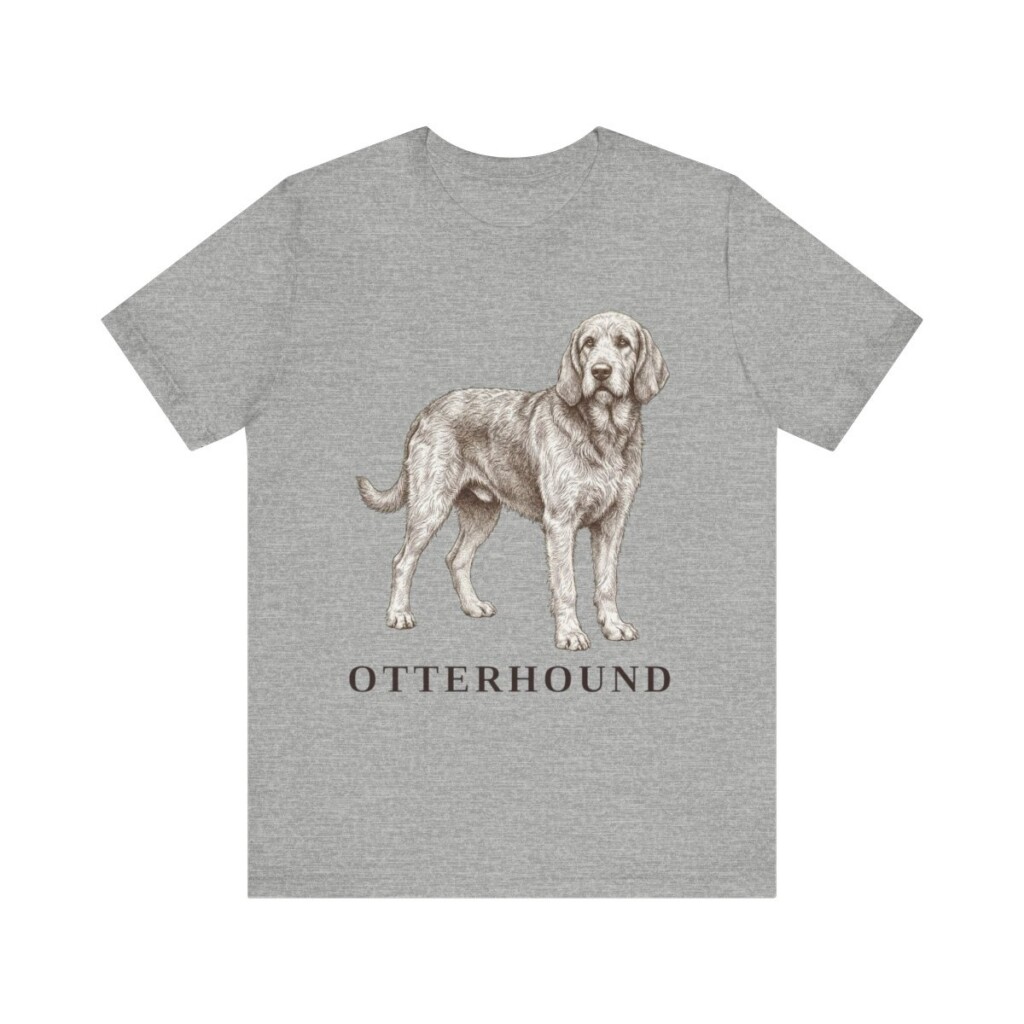 Otterhound Lover Shirt, Vintage Dog Sketch Tee, Dog Lover Gift Otterhound Lover Shirt, Vintage Dog Sketch Tee, Dog Lover Gift