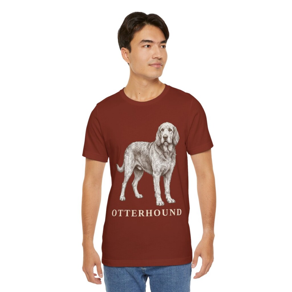 Otterhound Lover Shirt, Vintage Dog Sketch Tee, Dog Lover Gift Otterhound Lover Shirt, Vintage Dog Sketch Tee, Dog Lover Gift